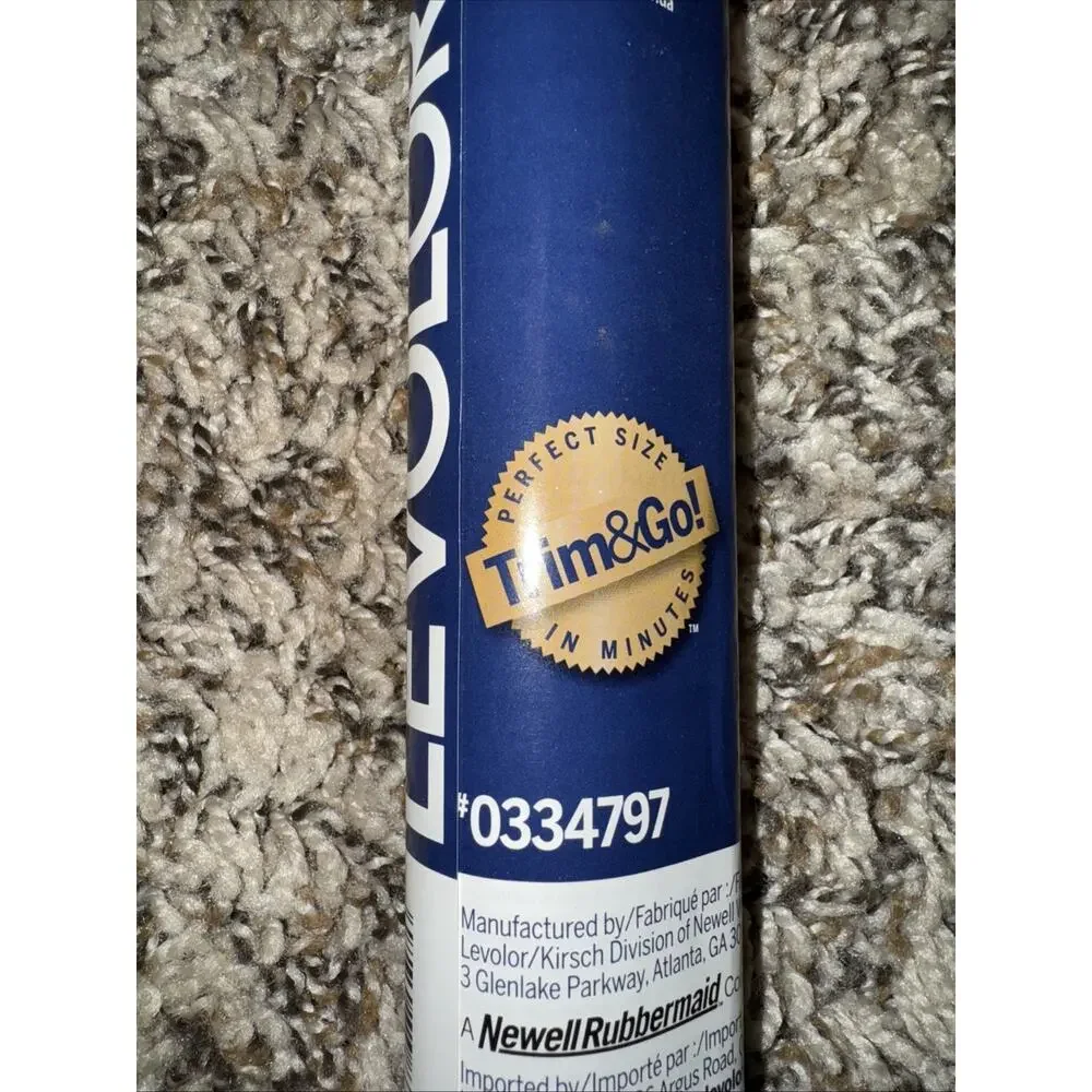 LEVOLOR Trim & Go 27 in x 78 in Roller Shade Room Darkening Brackets Separately